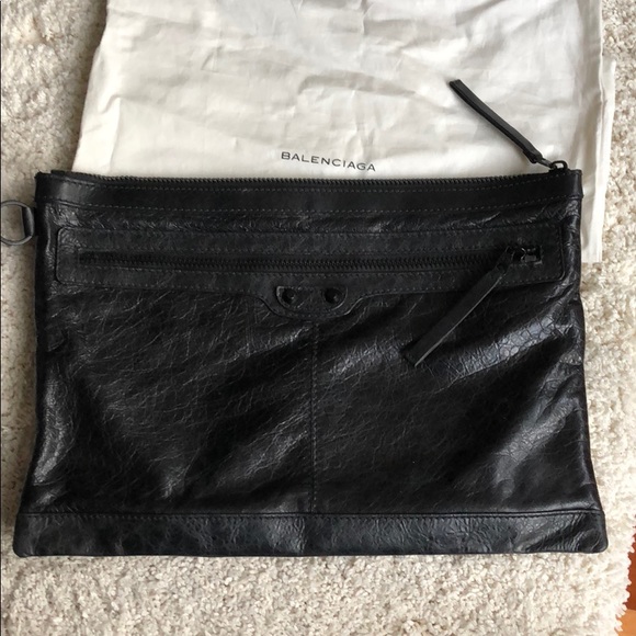 Balenciaga Handbags - 🚫SOLD 💯 BALENCIAGA Clip Large Clutch